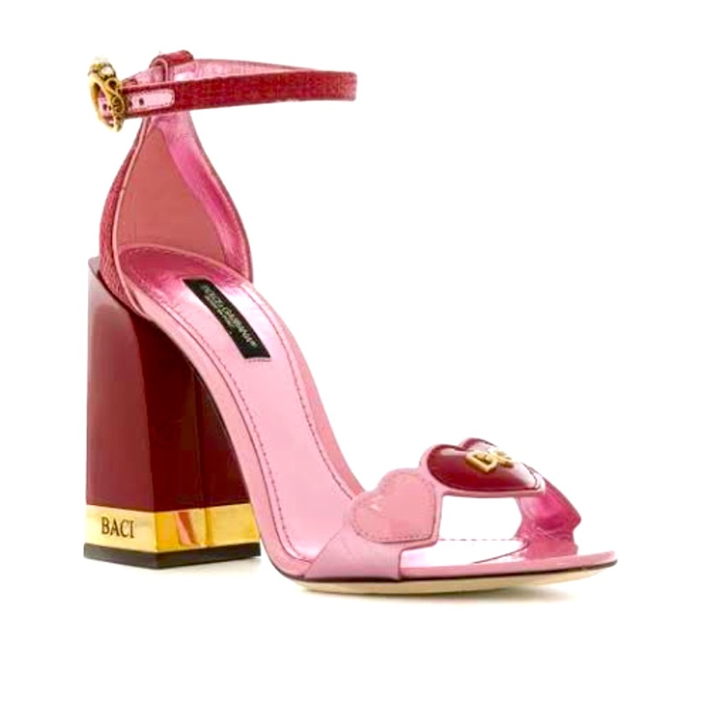 ISO these Dolce & Gabbana leather heart heeled sandals. Size 8/8.5. Help!